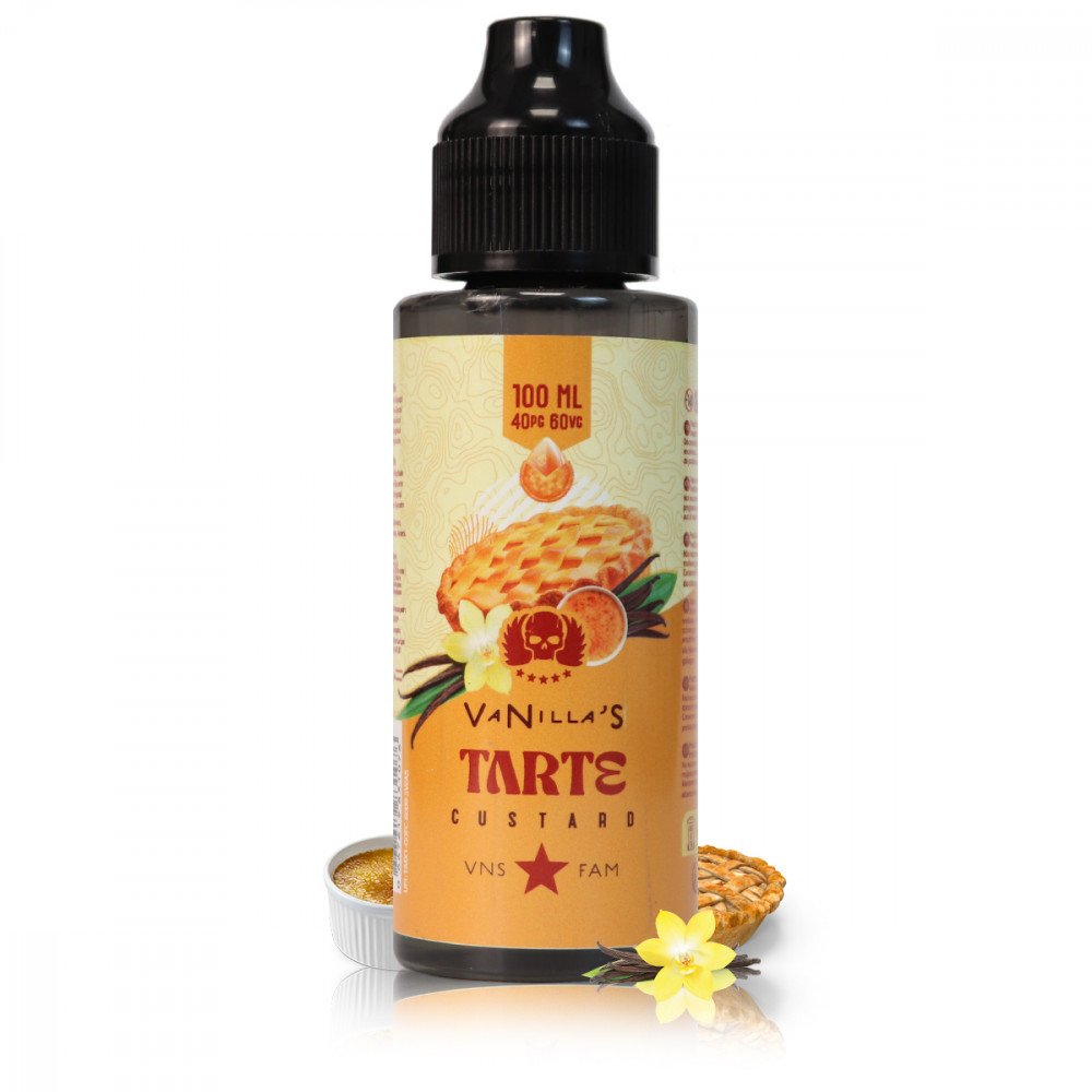 E-liquide
Vanilla's Tarte Custard 100ml Vanilla's
- VNS