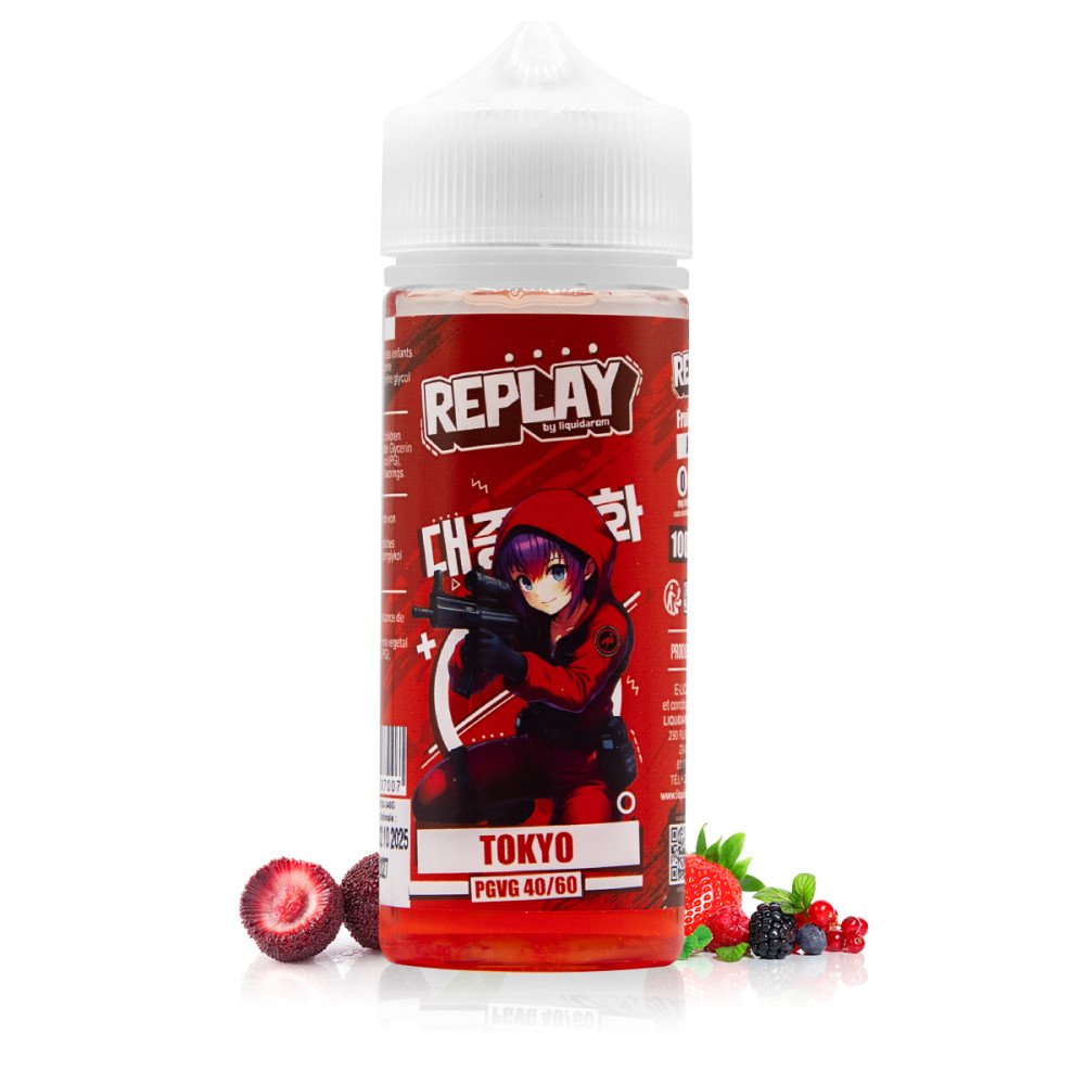 E-liquide
Tokyo 100ml Replay
- LiquidArom