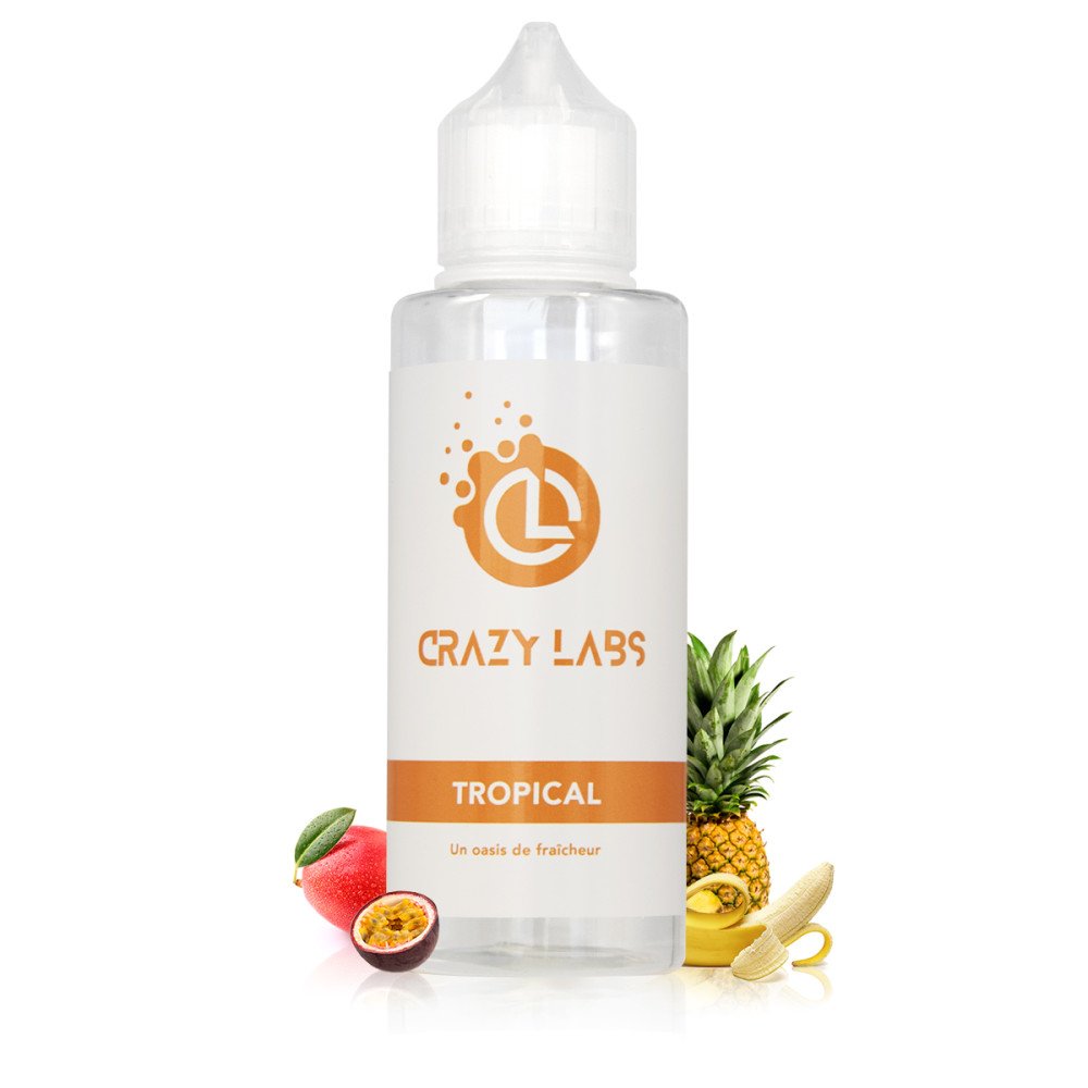 E-liquide
Tropical 100ml
- Crazy Labs