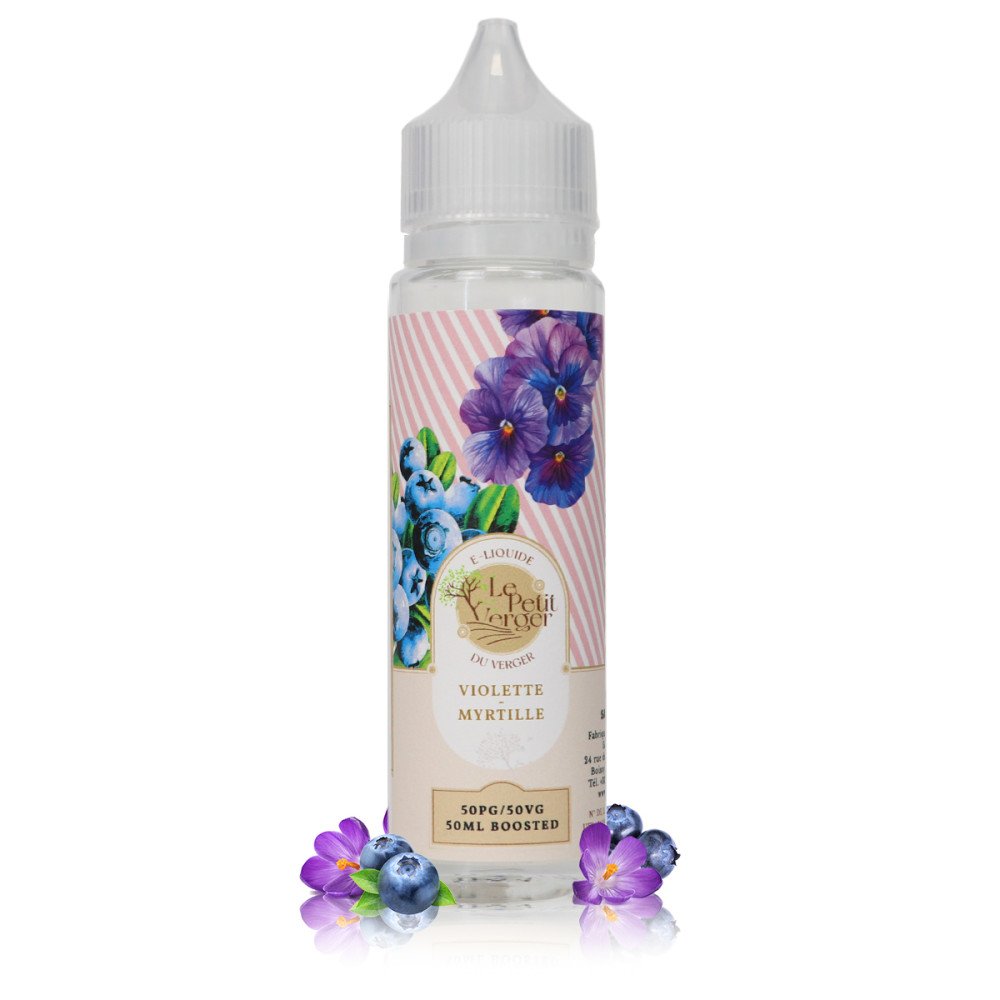 E-liquide
Violette Myrtille 50ml Le Petit Verger
- Savourea