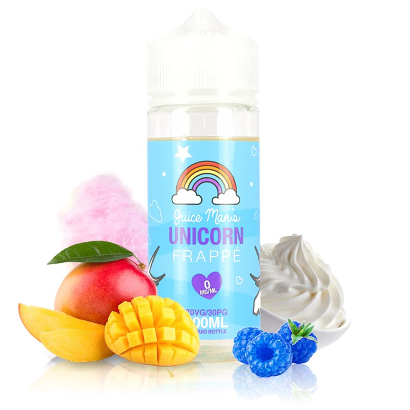 E-liquide
Unicorn Frappé 100ml
- Juice Man's