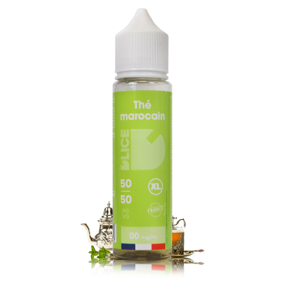 E-liquide
Thé Marocain 50ml
- Dlice