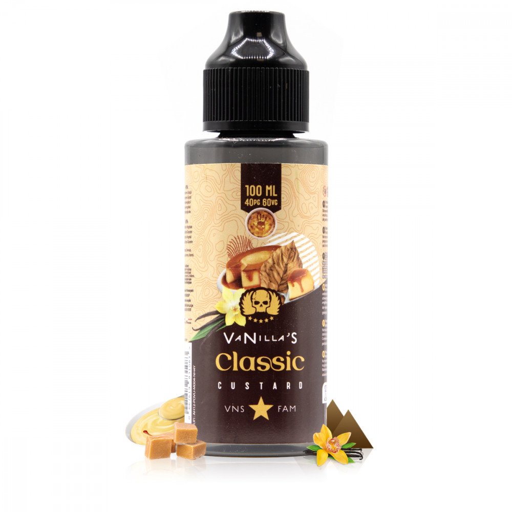 E-liquide
Vanilla's Classic Custard 100ml Vanilla's
- VNS