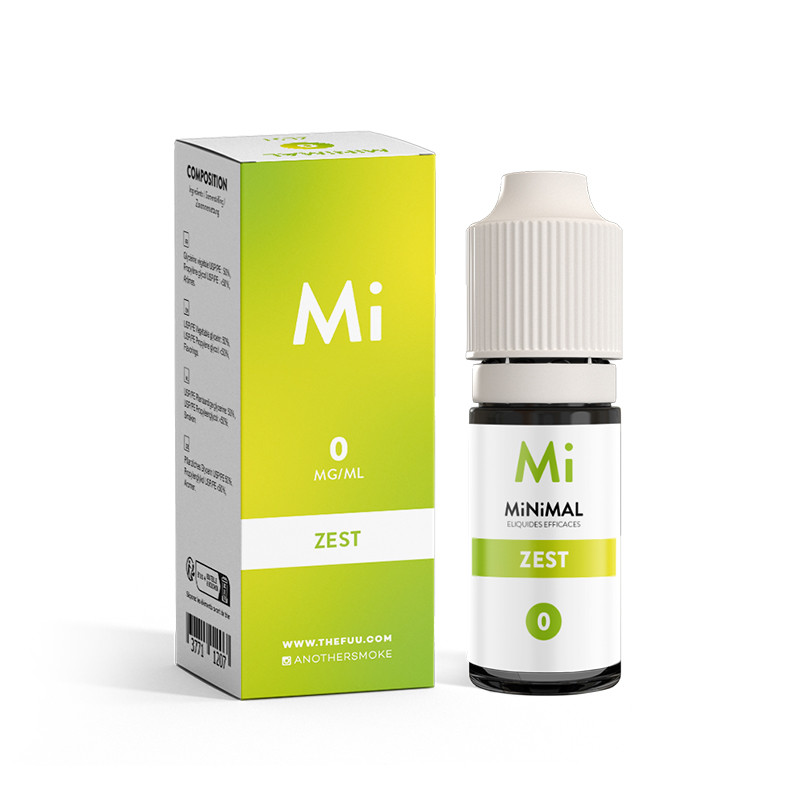 E-liquide
Zest Minimal
- Fuu