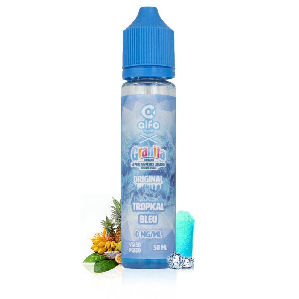 E-liquide
Tropical Bleu 50ml Granita
- Alfaliquid