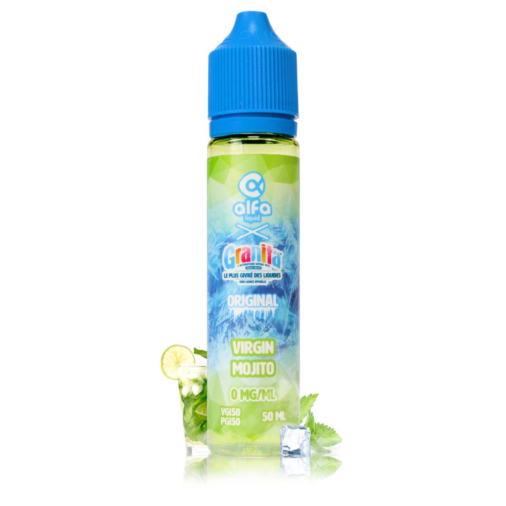 E-liquide
Virgin Mojito 50ml Granita
- Alfaliquid