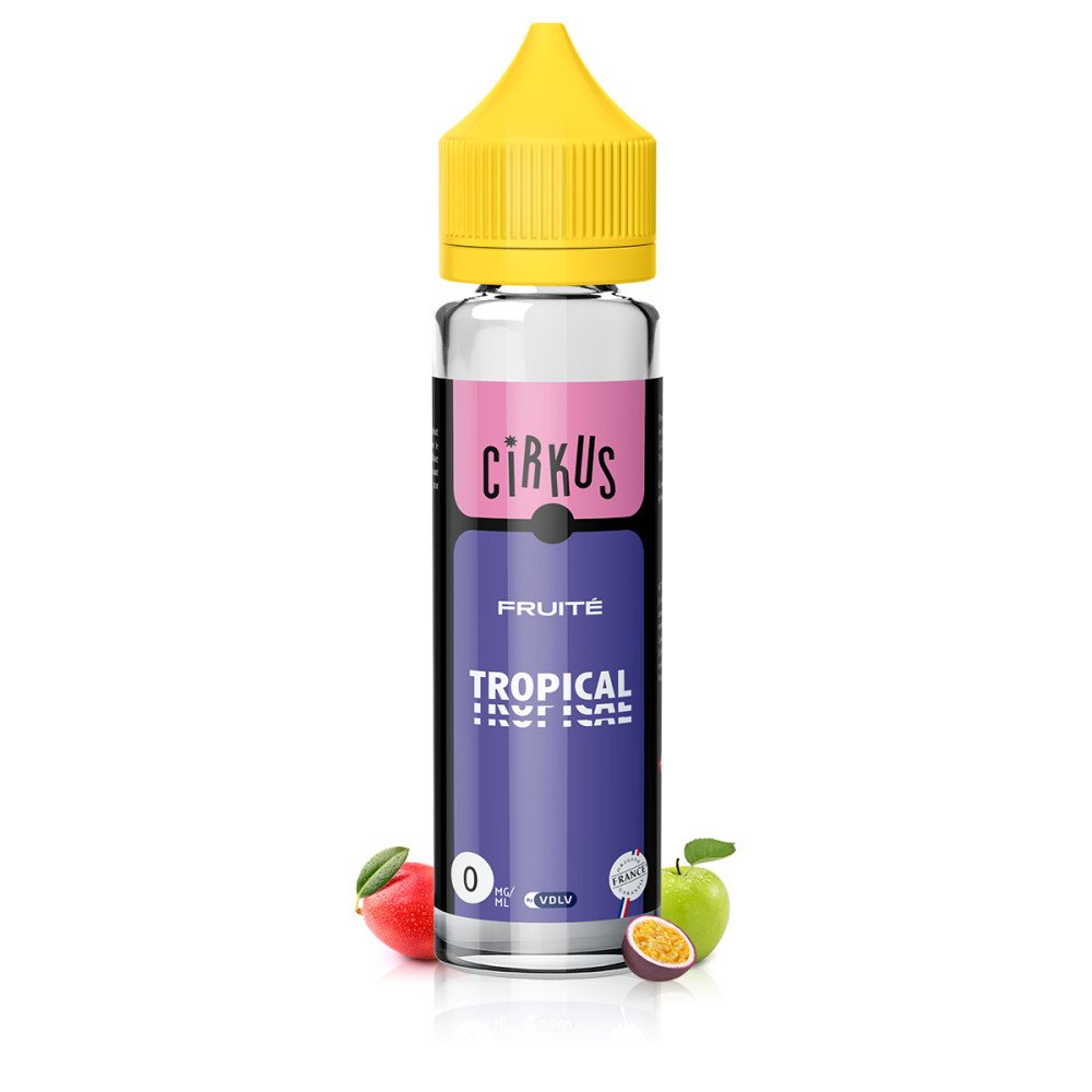 E-liquide
Tropical 50ml
- Cirkus