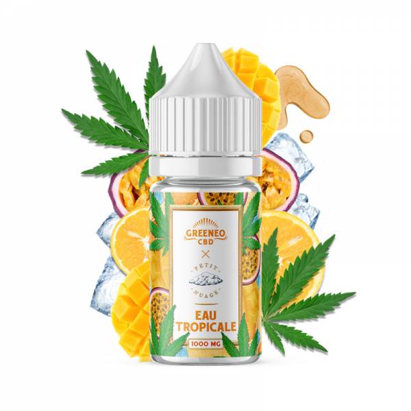 Eliquide L'eau Tropicale 30ml - Greeneo X Petit Nuage