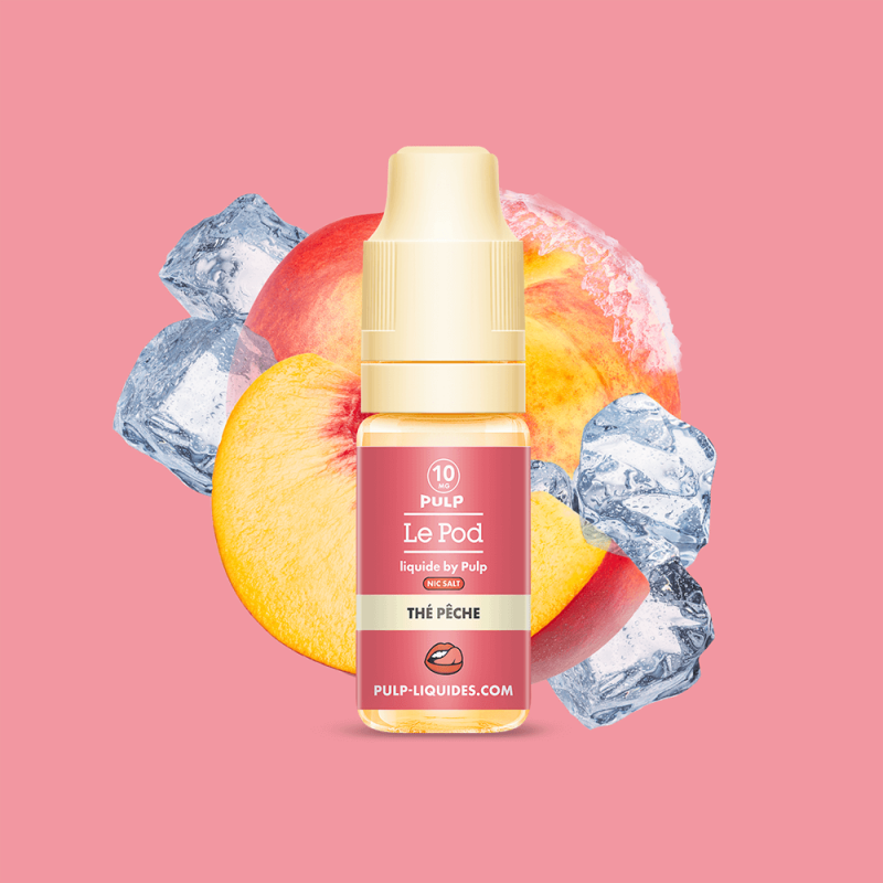 E-liquide
Thé Pêche 10ml Le Pod Liquide
- Pulp