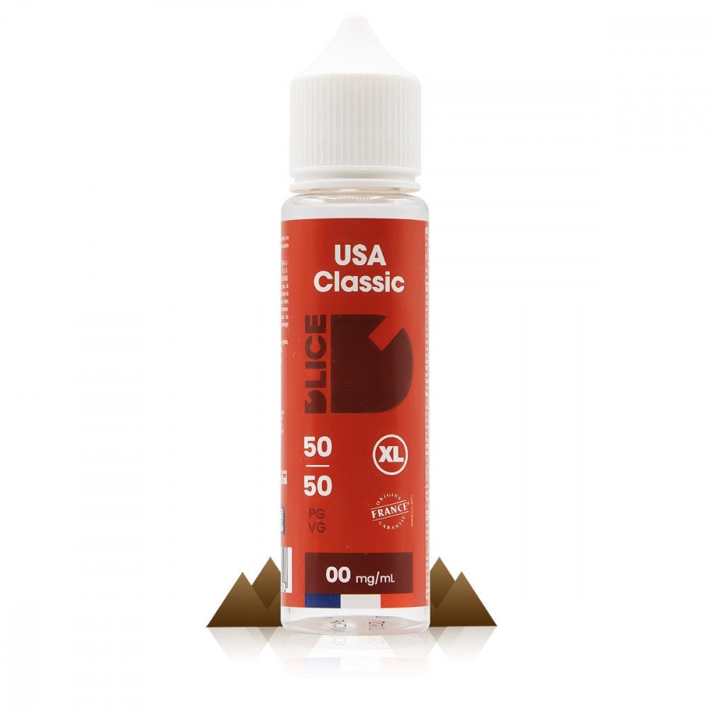 E-liquide
USA Classic 50ml
- Dlice
