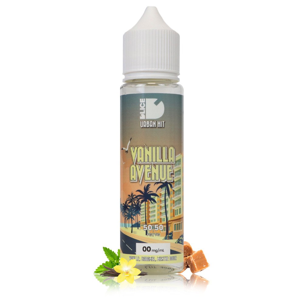 E-liquide
Vanilla Avenue 50ml Urban Hit
- Dlice