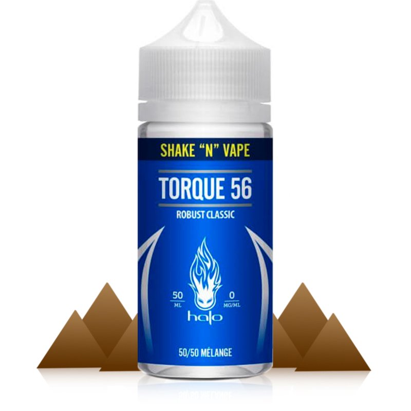 E-liquide
Torque 56 50ml
- Halo