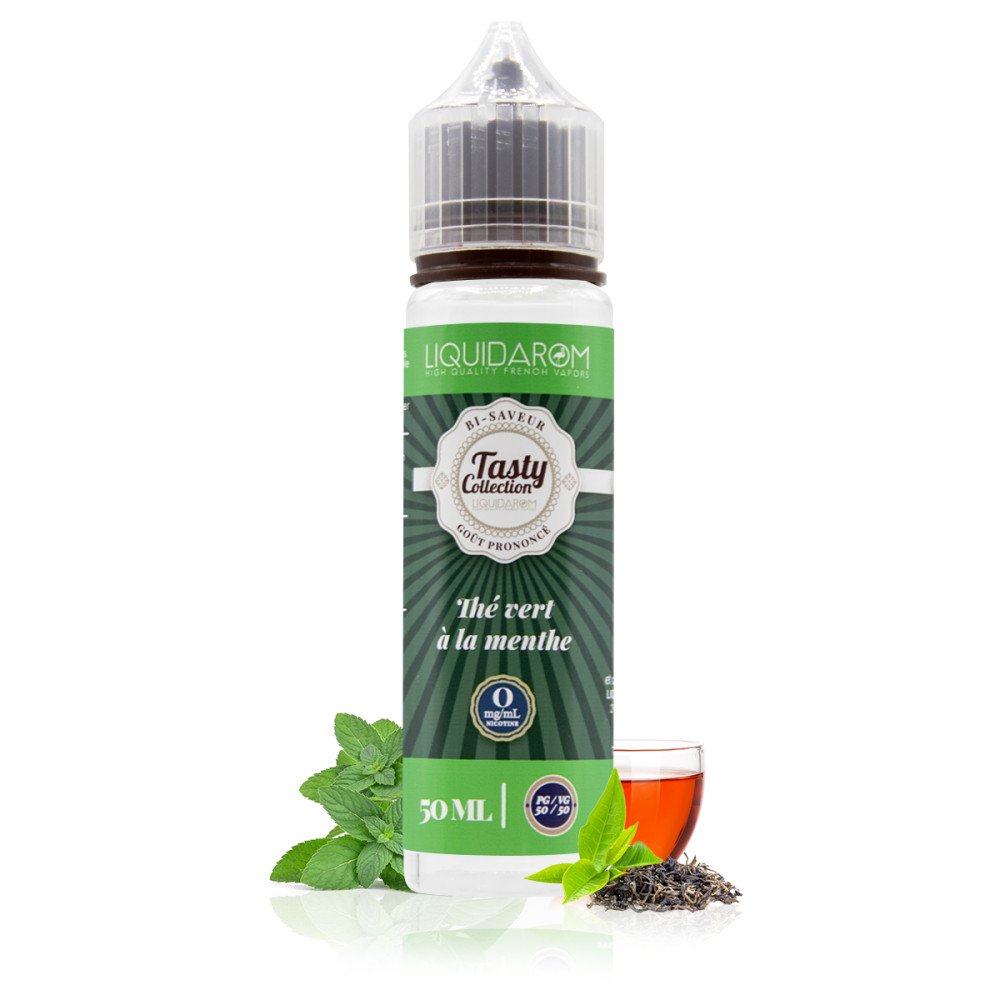 E-liquide
Thé Vert à La Menthe 50ml Tasty Collection
- LiquidArom