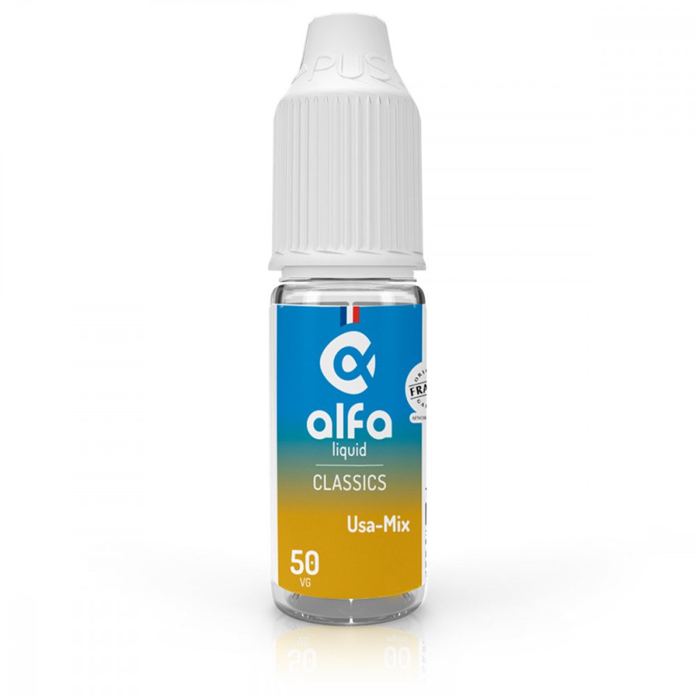 E-liquide
USA Mix 50/50
- Alfaliquid