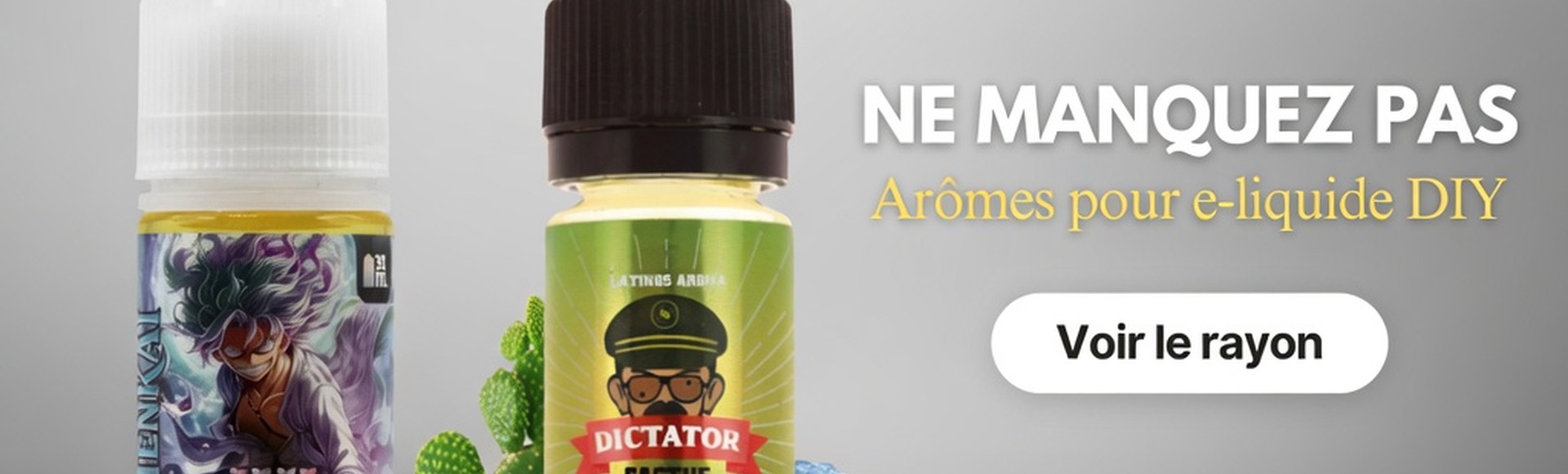 NE MANQUEZ PAS — Arômes pour e-liquide DIY